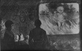 А Полевой жалился в Нюрнбергских дневниках, что фотографировать запрещали, только зарисовки. Видимо не всем запрещали. Легко ушли эти мрази.