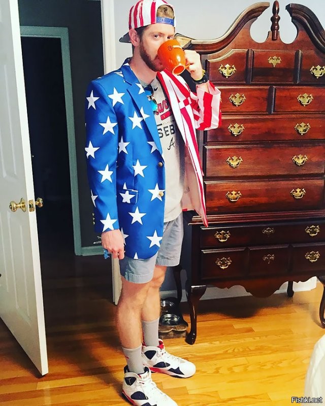 Я тут нашёл интересные фотки, как празднуют День Независимости в США.