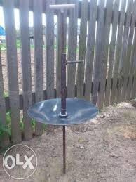 Такого плана сковорода для костра из диска от бороны очень себя отлично зарекомендовала. Если надоели блюда в казане или на мангале - вот альтернатива пожарить мяса или картошечки