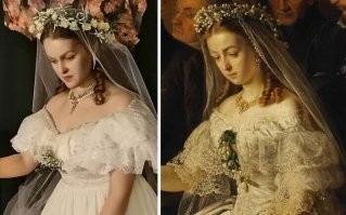 Глядя на современную невесту становится страшно за жениха.
Ведь точно - станет женой и траванет старикана.