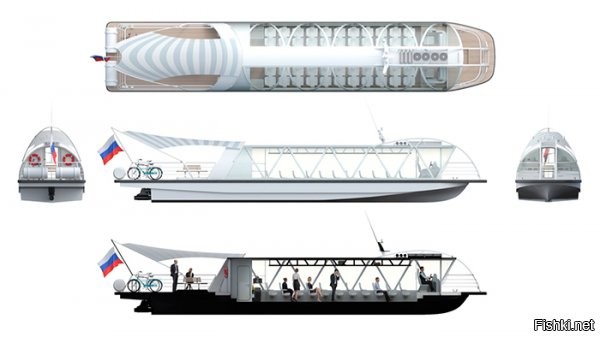 Новый речной трамвай появится в Псковской области в 2023 году