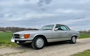 W107 450SLC Пробег 60к. Реимпорт из Японии.