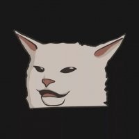 Минималистичные рисунки мемных котов