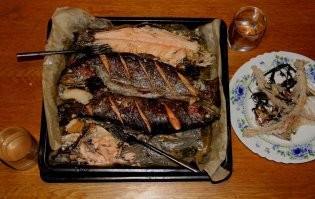 форель лучше, и закрывать не надо