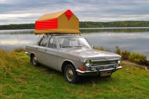 Это не ретро, а выезд на природу в стиле СССР.