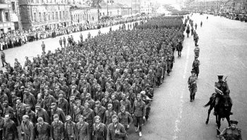 Ничо, дмитро, не переживай, придёт время, снова и пшеки, и укропы пройдут по Красной Площади. Только не маршем, а угрюмой толпой, а сзади поливалки.