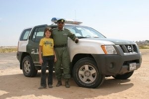 Вот обычная дубайская полицейская машинка: