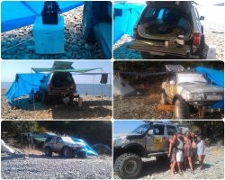 Ехать дикарём. 
Забить на малину, её и дома, на даче поесть можно. :) 
Главное там - море и тепло. 
Остальное - пофиг.