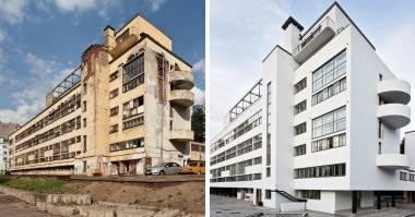 А у этого фуфла какая реставрация? Оштукатурили и покрасили, а как был фуфлом ,так и остался.А бабла  срубили как за постройку дворца.