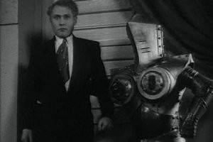 Робот из фильма "Вратарь" 1936г.