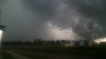 21.08.2017. Космодром Восточный. 

Не май, конечно, но буря была очень неслабая.