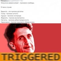 Оруэлла начиталась бабулька...