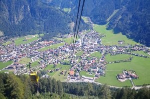 Много раз в Австрии в очереди наблюдал за устройством этих кабинок , там по хорошему должен был быть еще и трос которы бы сдерживал кабину , да и при посадке на такую хрен на стенах весят обрезки тросов и описывается конструкция , у меня жена раньше боялась а теперь нормально .