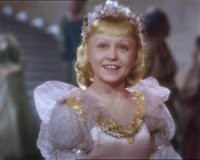 Янина Жеймо в роли Золушки. 38 лет.