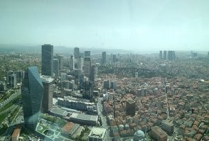 Вид со смотровой площадки небоскреба "Сапфир" :)