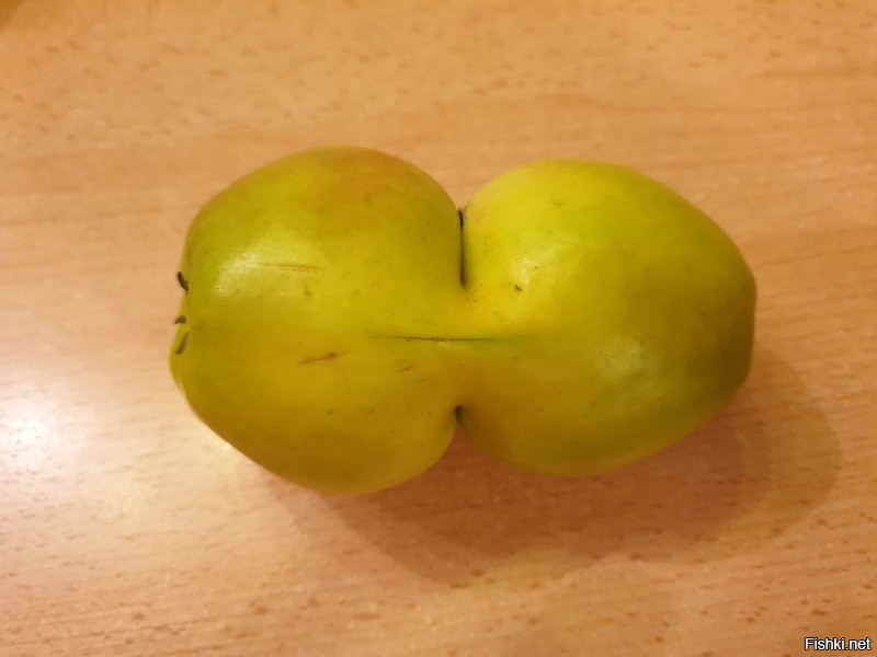 Вот такое вот яблоко попалось мне...