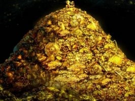 Да, нехило в этом храме золотишка накопилось :