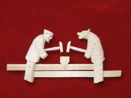 Мы такие на уроках труда делали :)