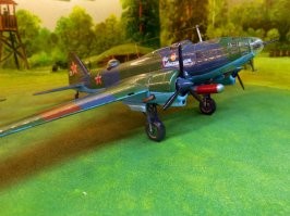 Фотографии миниатюр Як-1 и Як-1Б