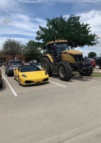 А кто заплатит за парковку на газоне ?