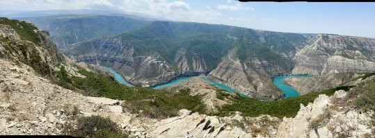 Сулакский каньон. Глубина 1920 метров.