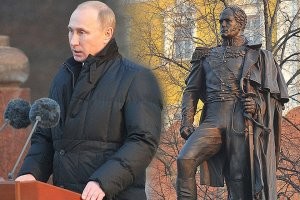 Если следовать Вашей логике, то Путин, Шойгу и Валентина Матвиенко имеют к празднованию Победы ещё меньшее отношение, чем основатель государства, которое, собственно, эту победу и одержало. Какого беса они тогда торгуют своими физиономиями в этот день?
Справедливости ради следует сказать, что эти деятели, похоже, чувствуют свою чужеродность на этом празднике - традиционного торжественного приёма в Кремле в этом году не было. 
Не их это праздник, они чувствуют своё родство совсем с другими людьми и событиями.
Весь этот позор с Мавзолеем, умолчаниями, "оговорками" и прямыми инсинуациями президента на тему СССР, Ленина, Сталина, Победы - суть следствие официальной идеологии, согласно которой "русский православный народ" победил в войне вопреки "злобной коммунистической банде", захватившей власть в 1917-м. А уж они-то - никакие не последыши кровавого переворота 1991 года, а законные наследники 1000-летней святой Руси.