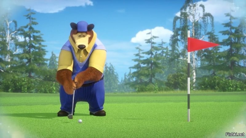 Медведь из столичного гольф-клуба носится по улицам и пугает горожан: видео