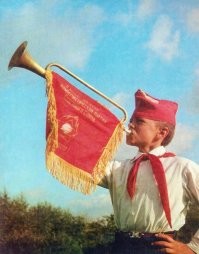 Пионер  "огорновал"  окрестности.