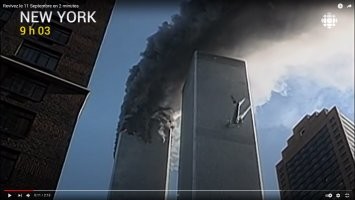 Только общедоступные факты. Первый самолёт «Боинг-767» (Рейс 11) врезался в небоскрёб «Северная башня» в 8:45, который обрушился через 102 минуты после удара. Второй самолёт «Боинг-767» (Рейс 175) врезался в «Южную башню» в 9:03, которая обрушилась через 56 минут после удара. Третий небоскреб, башня WTC 7, в который никакой самолет не врезался, разрушился в 17:20, видимо от испуга. Конструкция небоскреба включает в себя 47 массивных стальных колонн, с толщиной стенок 12 см. Возьмите алюминиевое ведро и киньте со всех сил в танк, например Т-34 лобовая броня которого всего 4,5 см. Ведро войдет внутрь танка, так же легко, как самолет вошел внутрь небоскреба.

Третий самолёт «Боинг 757 200» (Рейс 77) врезался в Пентагон в 9:40. Как видим на фото, он сгорел полностью, даже дотла сгорели реактивные двигатели. Прилагаю фото с размерами.

Второе фото еще более странное. По официальной версии, на втором фото изображен четвёртый самолёт «Боинг-757» (Рейс 93), который спикировал в землю в Пенсильвании в лесу в 125 километрах к югу-востоку от Питтсбурга. Ну как изображен, он тоже "полностью сгорел" до винтика. Повезло, что хотя бы не сгорели паспорта угонщиков, и в США узнали, кого следует наказать.