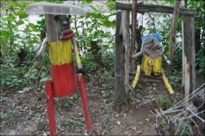 Не моё, но тож деревянная шедевра :)