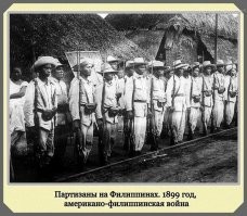 Интересно.... У партизан одинаковое обмундирование и вооружение. Больше похоже на регулярную армию.