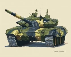 У него и танки есть, и мотики кажется были