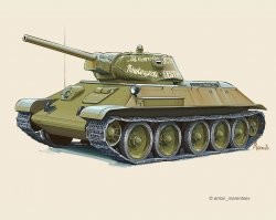 У него и танки есть, и мотики кажется были