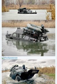 Плавает. Ибо дверь от БТР.