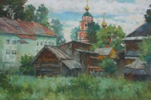 Посёлок Арбаж, Кировская обл. Написано в 2020 г. Автора, увы, не знаю...