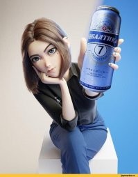 Тот момент, когда в статье про фейки - фейк. Причем тут самсунг, спросити вы? А при том что этого персонажа сделала бразильская CGI-студия Lightfarm ПО ЗАКАЗУ САМСУНГ! Это не принятый вариант, но слитый в сеть раньше времени.