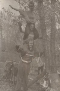 В походе, середина 80х.