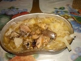 Бигус с рыбкой! Ням-ням! )))