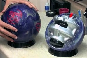 Пост не полный без распиленного шара для боулинга.