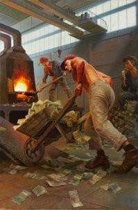 а вот куда деваются купюры? В фонтан не бросают но постоянно пропадают из кошелька...