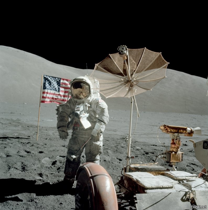 Трудно быть дремучим человеком. Фото из архивов NASA. Если интересно архив NASA  Аполлон 17:
