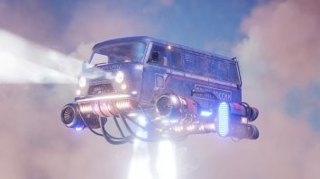 УАЗ выпустил "космический" автодом на базе "Буханки"