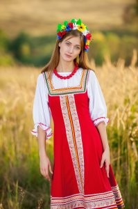 вообще то это национальные узоры, это если наших одеть в такое