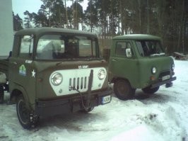 Джип Ван уже был... и весьма хорош, я-б сказал!
jeep forward control 1956