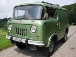 Джип Ван уже был... и весьма хорош, я-б сказал!
jeep forward control 1956