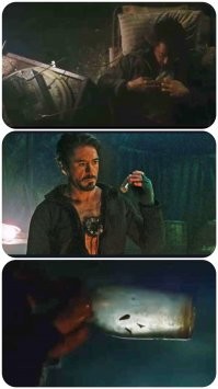 Может у неё, тоже, осколки в груди?