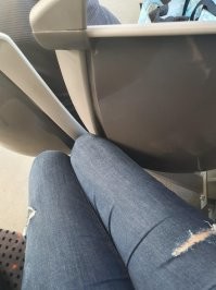 ну у меня такое часто бывает..хотя рост средний. 180