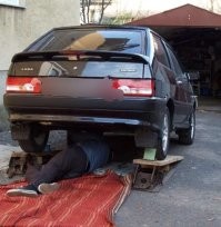 Может он глушак меняет.