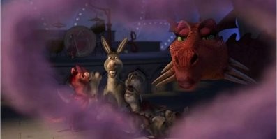 С драконом, это ослик был. Мерфи.