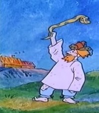 Он просто из крокодилихи волшебное кольцо выбить пытался.....